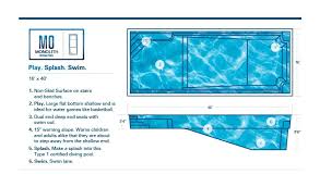 Monolith Fiberglass Pool Dimensions Pool Shapes Fiberglass Pools Rectangle Pool
