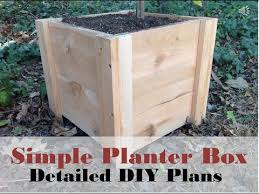 Each design is unique and will depend on your use for the box. Simple Diy Planter Box Designs