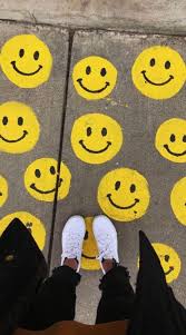 Vsco Shoes Yellow Aesthetic Aesthetic Happy Sidewalk Chalk Art Sidewalk Art Yellow Aesthetic