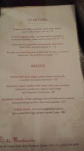 Menu Picture Of Ile Flottante Montreal Tripadvisor