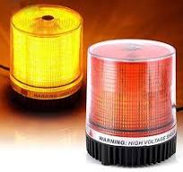 DC12-24V LED Car Warning Light Engineering Car Strobe Light Car Roof Emergency Traffic Signal Magnetic Suction