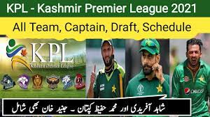 The league will start from 4th august 2021 in muzaffarabad. Kpl 2021 All Teams Squad Schedule Iconic Draft Afridi Hafeez Captain In Kashmir Premier League Youtube