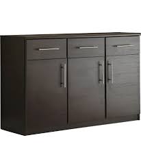Buy Argos Home Anderson 3 Door 3 Drawer Sideboard Black Sideboards Argos Black Sideboard Sideboard Small Home Office Furniture