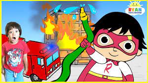 2d runing adventures apk 1.1 for android. Ryan Fire Fighters Cartoon For Kids Fire Truck Emergency Vehicles Animation For Children Youtube