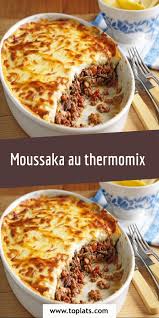 Moussaka Au Thermomix Recette Moussaka Recettes De Cuisine Recette
