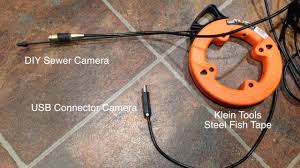 Snaking a drain is performed with an auger, which is a length of coiled wire with a handle. Diy Sewage Drain Camera Youtube