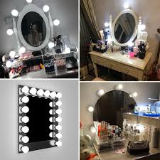 Hanging a vanity mirror can be done using mounting. Usb Led Makeup Vanity Mirror Light Bulbs Kit Dressing Table Dimmable Hollywood Make Up Mirror Light 12v Bathroom Led Wall Lamp Buy At The Price Of 5 66 In Aliexpress Com Imall Com