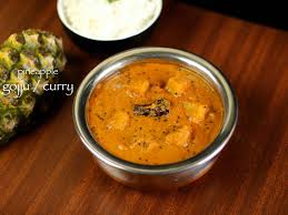 Pineapple Curry Recipe Pineapple Gojju Recipe Ananas Menaskai Recipe Pineapple Curry Recipe Pineapple Curry Curry Recipes