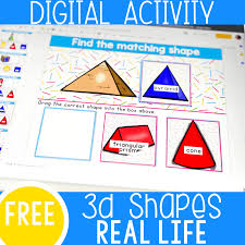 The powerpoint randomly select a range of questions on 3d shapes. 3d Shapes Kindergarten Activities With Real World Objects
