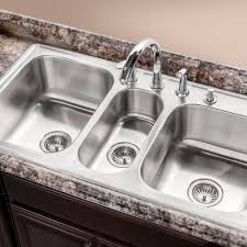triple bowl kitchen sinks kitchen