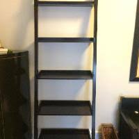 Maybe you would like to learn more about one of these? Crate Barrel Sloane Espresso Leaning Bookcase Aptdeco