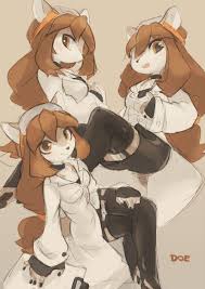 23532 - safe, artist:tysontan, oc, oc only, oc:doctor doe, cervid, deer,  mammal, white-tailed deer, anthro, cc by-sa, creative commons, 2d, brown  eyes, brown hair, choker, clipboard, clothes, english text, female, garter  straps,