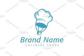 Balloon Chef Logo Adventure Logo Balloon Logo Chef Logo