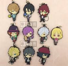Diabolik Lovers Anime Sakamaki Ayato Kanato Laito Shu Reiji Subaru Mukami Ruki Rose Ver Porte Cles En Caoutchouc Lighting Com I15