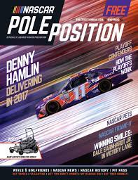 William byron gave nascar its third surprise winner in three weeks, this one not quite as stunning as the first two at daytona international speedway. Nascar Pole Position 2017 Oct Nov By A E Engine Issuu
