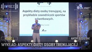 Starcie, do którego dojdzie 17 lipca, odbędzie się w limicie. Akop Szostak Wyklad Pei Czesc 1 Youtube