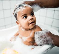 I like the little mesh bathtub seats that incline the baby. The Bath A Special Moment With Your Baby Mustela