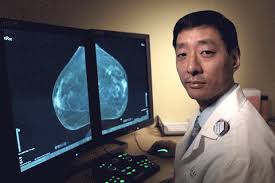 The look of breast cancer on a mammogram a tumor or lump will appear as a focused white area on the mammogram. Unmasking Lurking Cancer With 3 D Mammograms