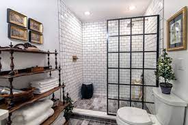 You can also save and share your drawings until you're ready to make your dream bathroom come true. Open Shower Transitional Bathroom Charlotte By Greenbrook Design Center Houzz