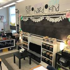 Black And White Classroom Decor Frisbyin4th Black White And Pastel Classroom Classroomdecor Organizedclassroom Classroom Makeover Teacher Classroom Classroom Design