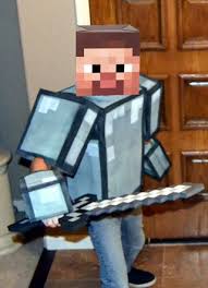 With this diamond chestplate and diamond helmet you'll be harder to defeat. Easy No Sew Soft Foam Minecraft Armor 8 Steps With Pictures Instructables