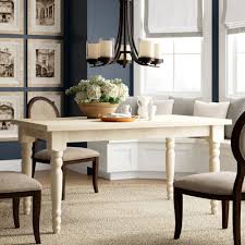 farmhouse & rustic white dining tables