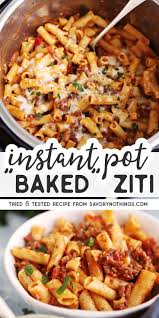 Instant Pot Baked Ziti Instant Pot Pasta Recipe Instant Pot Dinner Recipes Ziti Recipes