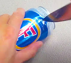 Hobby, obsession, way of life! Turn Beer Cans Into A Feather Sculpture