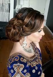 A wedding guest hairstyle can be hard to choose. 16 Glamorous Indian Wedding Hairstyles Pretty Designs Hair Styles Wedding Guest Hairstyles Bridal Hair Updo