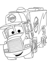 Mack From Disney Cars 2 Coloring Page Download Print Online Coloring Pages For Free Color In 2020 Unicorn Coloring Pages Truck Coloring Pages Cars Coloring Pages