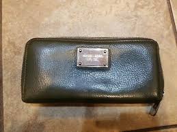 Michael Kors Leather Wallet Olive Green Wallets For Women Leather Wallet Wallet