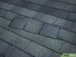 Wind damage may cause the edges of repair these damages promptly to prevent pieces of shingles from breaking and blowing off the roof. How To Replace Damaged Roof Shingles 12 Steps With Pictures