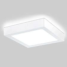 Maybe you would like to learn more about one of these? Depuley 24w Led Flush Mount Ceiling Light 11 81 Square Surface Mounted Panel Light Energy Saving Led Square Ceiling Light Fixtures For Bedroom Hallway Bathroom Kitchen 1920lm 6000k Daylight Amazon Com
