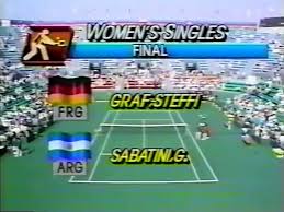 The doubles events were dropped from the 2008 summer olympics program and replaced by team events. Seoul Olympics 1988 Final Steffi Graf Vs Gabriela Sabatini Video Dailymotion