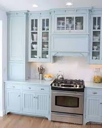 Pale Blue Cottage Kitchen Google Search Best Kitchen Cabinets Kitchen Cabinet Colors New Kitchen Cabinets