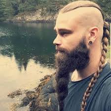 It's almost impossible to identify how vikings truly looked like considering that they were only around from the viiith to the xith century. Sleek Viking Hairstyles Menshairstyles Viking Hair Braided Beard Long Hair Styles Men