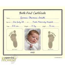 Register a birth for someone older than 1 year (delayed registration) steps to register birth for someone older than 1 year of age. Save The Moment Identifizierbare Footprint Geburtsurkunde Baby Fuss Abdruck Andenken Ebay