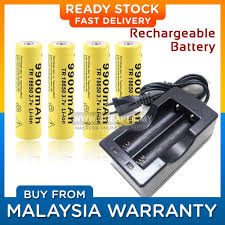 Due to the difference between different monitors, the picture may not reflect the actual color of the item. Ready Stock Rechargeable Battery 3 7v 18650 Li Ion Lithium Batteries Shopee Malaysia