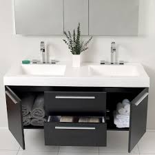 Maybe you would like to learn more about one of these? 54 Black Modern Double Sink Vanity W Medicine Cabinet Fvn8013bw