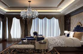 Panel track shades are an upscale option, offered in a variety of fabric types. Kitchen And Dining Room Crystal Chandeliers And Ceiling Lights