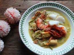 8 tangkai kacang panjang, hiris serong. Kuah Lodeh Yang Sangat Sedap Azie Kitchen