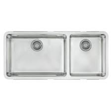 Smaller than the common kitchen sinks, it is not only suitable for small kitchens, but also suitable for kitchens of any other size. Franke Kubus 39 L X 18 W Double Basin Undermount Kitchen Sink Wayfair