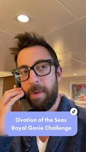 The Royal Genie always understands the assignment. @realadamrose  #OvationoftheSeas #cruise #suitelife #theassignment #imobsessed