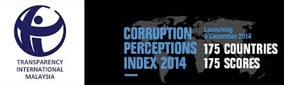 Corruption perceptions index of malaysia from 2012 to 2020. 2014 Corruption Perceptions Index Results