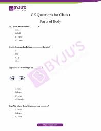 These general knowledge quiz questions with answers are creatively compiled to make your kids learn about the world around them. Gk Questions For Class 1 On Parts Of Body Know Facts And Functions Of Human Body