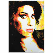 Mark Lewis 'Amy Winehouse A School of Thought' Limited Edition Pop Art  Print