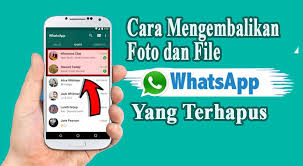 Untuk mengembalikan file wa yang sudah terlanjur terhapus tersebut, anda bisa mencoba tips berikut: Cara Mengembalikan Foto Dan File Yang Terhapus Di Whatsapp Maxtrimus