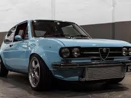 Image result for Navy Blue 1977 Alfa-Romeo