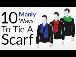 Tie each corner of the scarf to one another. How To Tie 10 Scarf Knots For Men Men S Scarves Tying Tutorial Wear Scarfs Video Youtube