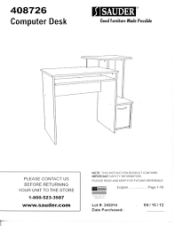 Stuck with furniture assembly or cabinet assembly? Sauder 408726 Assembly Instructions Manual Pdf Download Manualslib